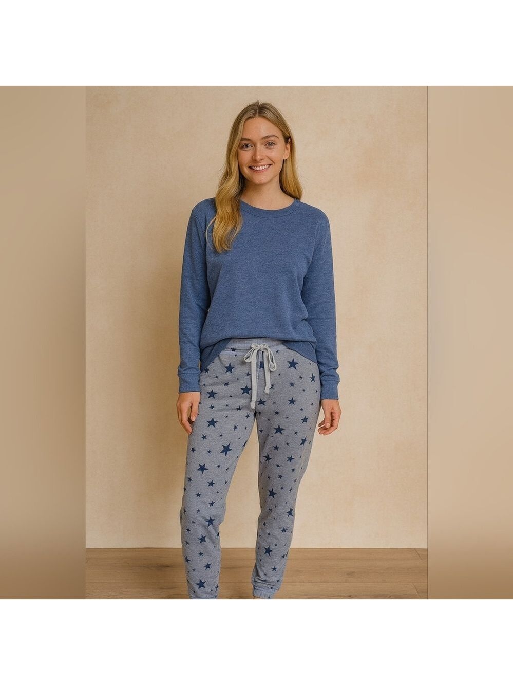 Free People Star Print Comfy everyday joggers